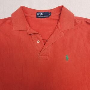 Polo by Ralph Lauren Casual Collared Short Sleeve Polo Shirt Mens Size M Pink